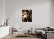 Transparence — tirage encadré, mise en situation
