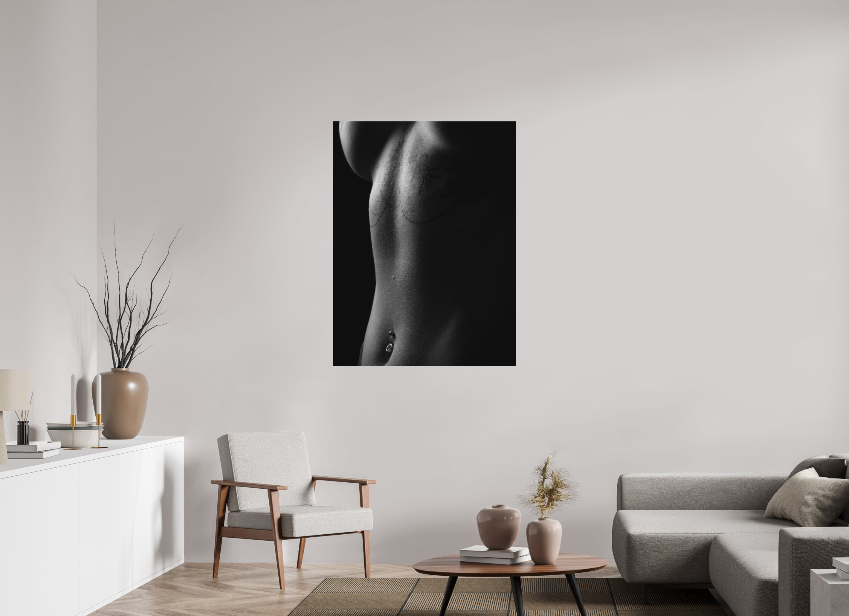 90 x 120 cm, ALU-MAT-NU Ebène 2
